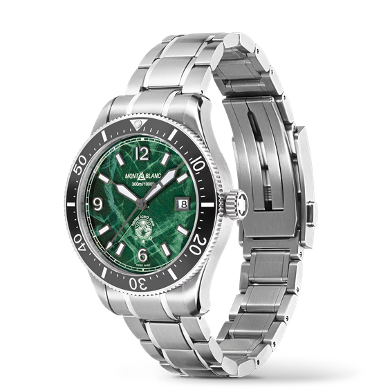 Watch Montblanc Man Iced Sea Automatic Date in Steel 130810 - 130810